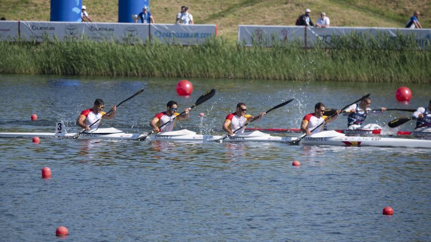 El K-4 de Carlos Garrote no falla y estará en la final de 500 metros en el Campeonato de Europa de Piragüismo en Poznan