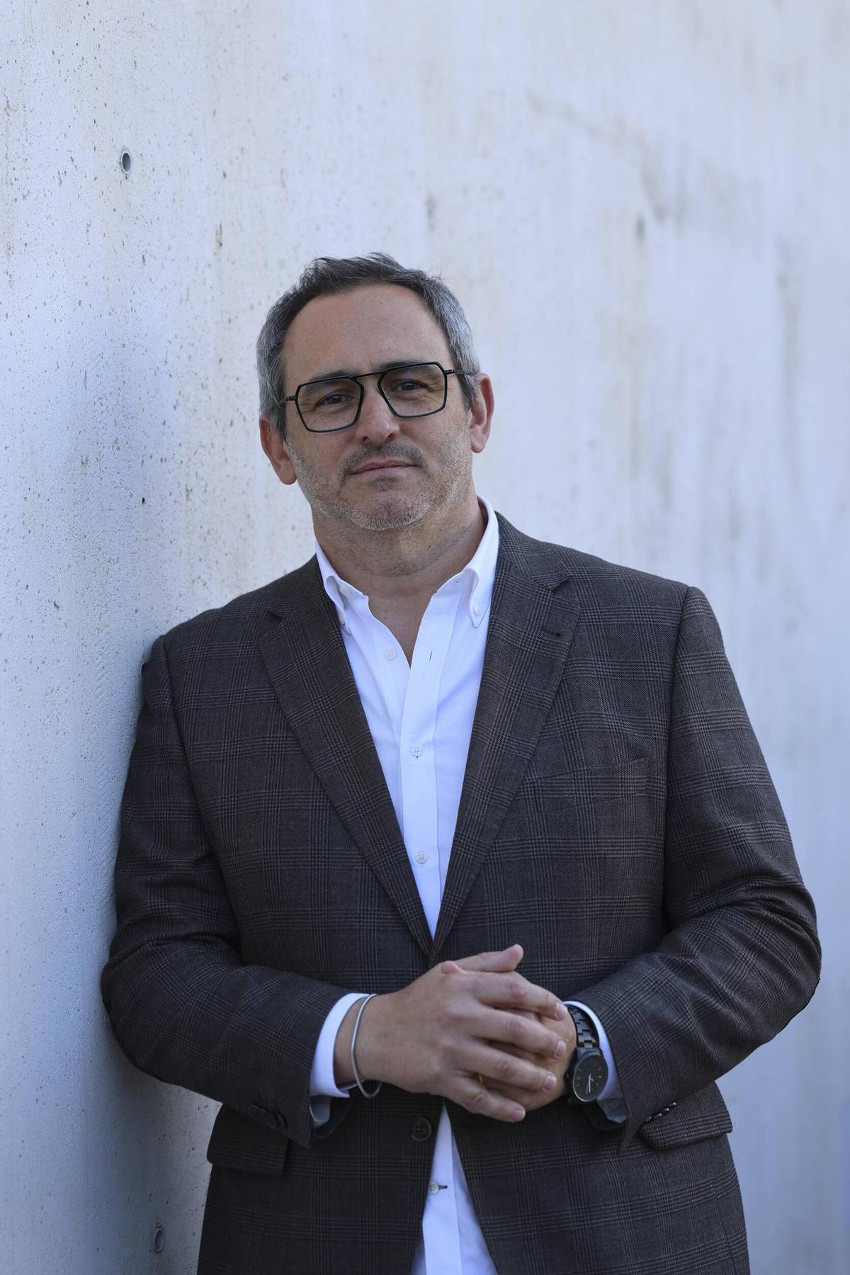 Fernando Falomir, en las instalaciones de Levante-EMV.