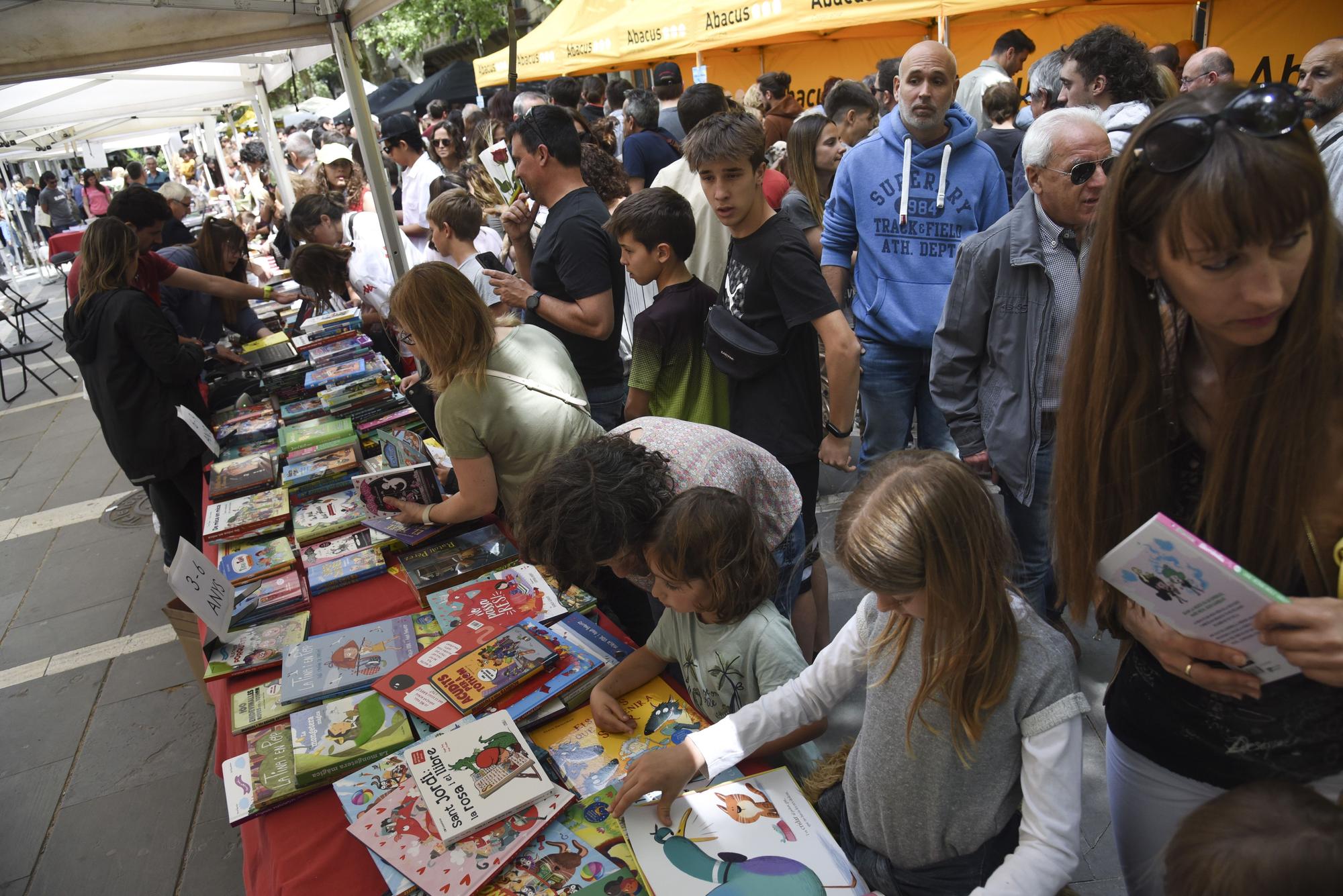 La diada de Sant Jordi 2023, a Manresa