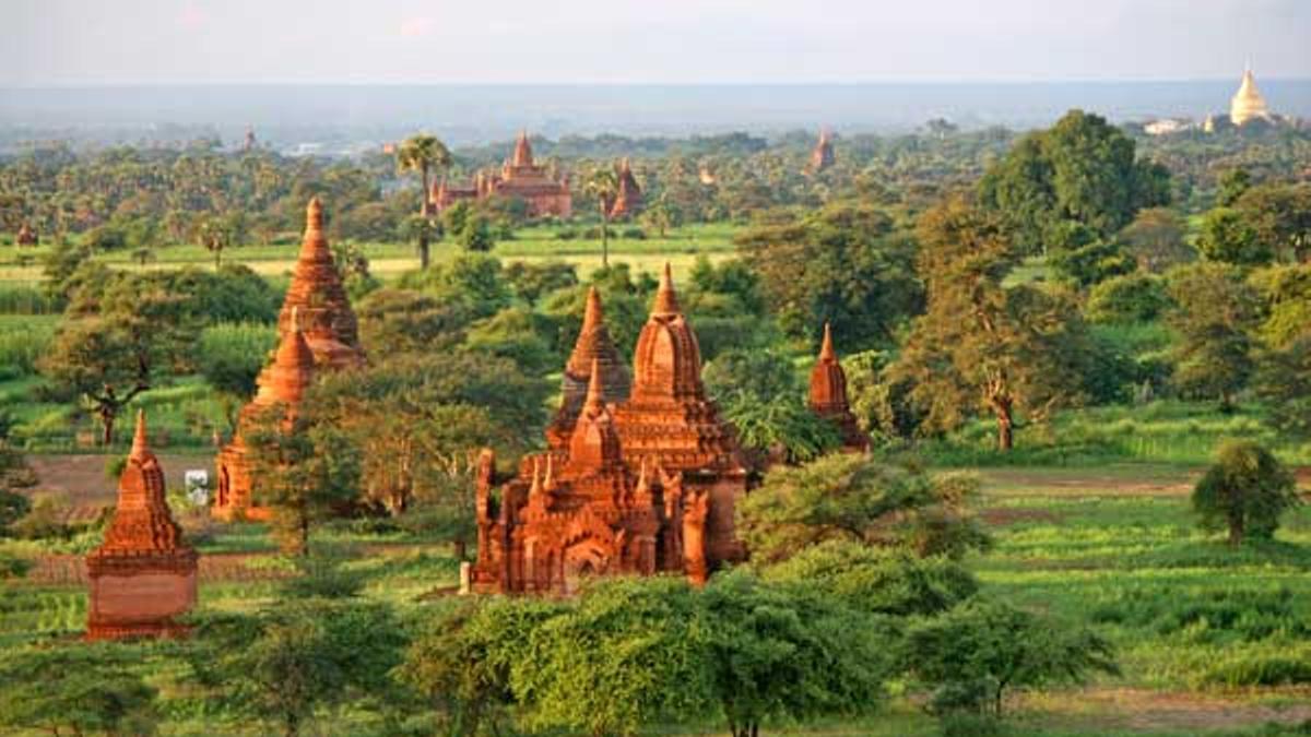 Pagodas de Bagan.