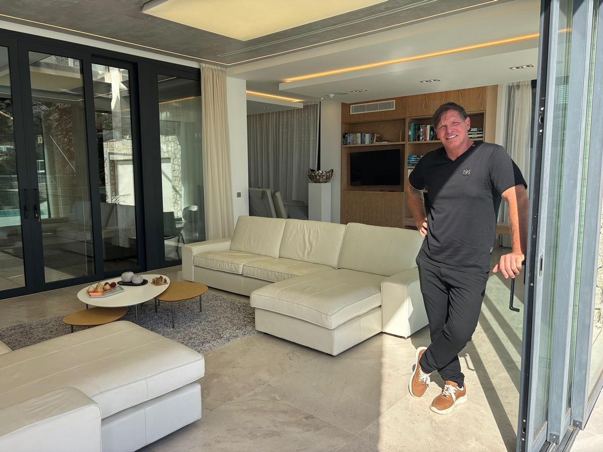 Steff Jerkel in der Only-Fans-Villa in Canyamel.