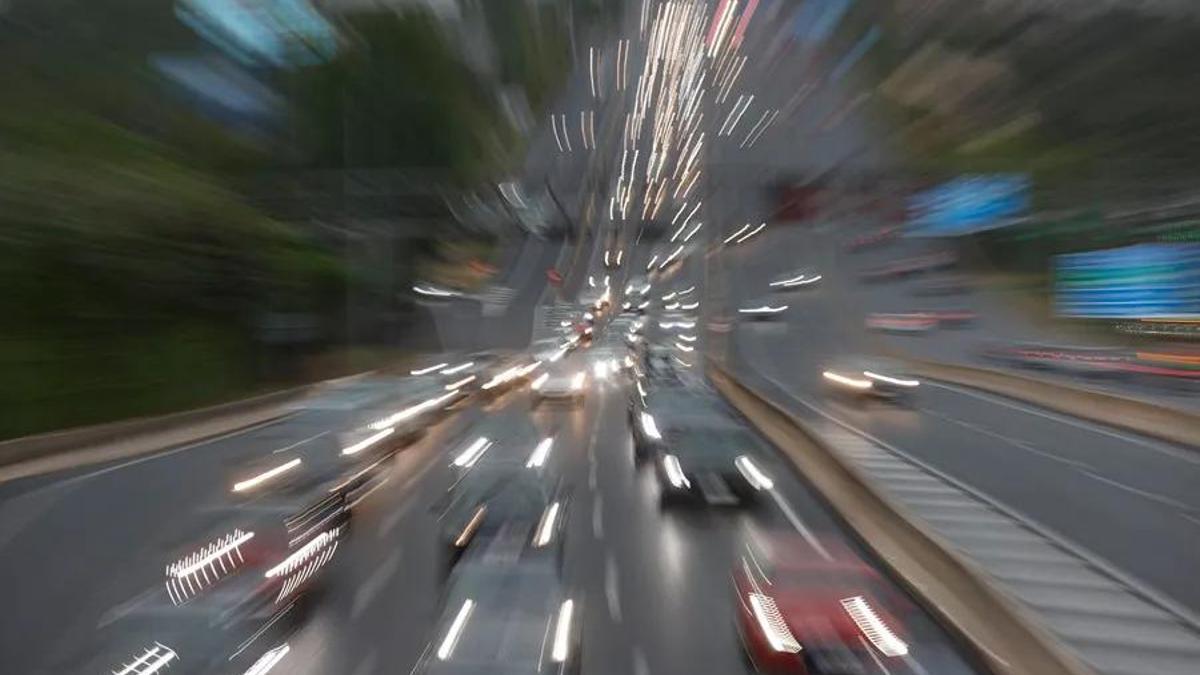 Tráfico problemático en Madrid debido a incidencias por manifestaciones en diferentes calles de la capital.