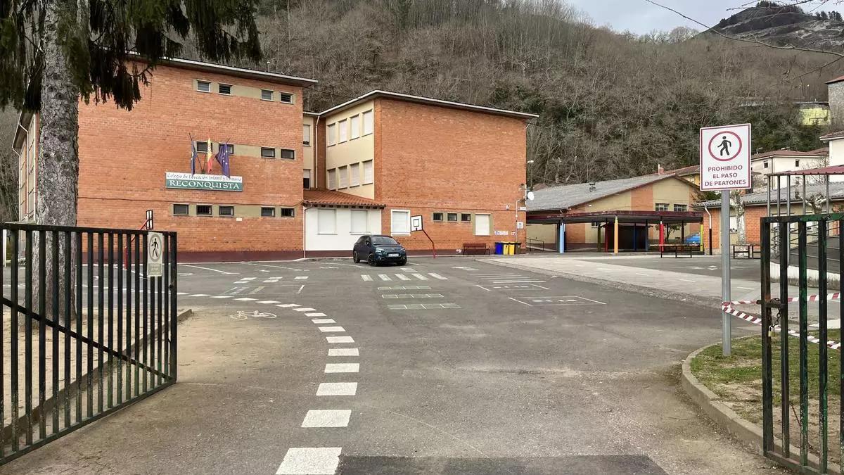 El colegio público Reconquista de Cangas de Onís.