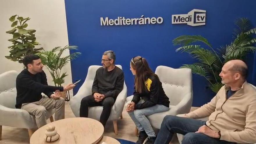 Vídeo: Jesús España y Diana Martín visitan Mediterráneo por la Carrera de Empresas