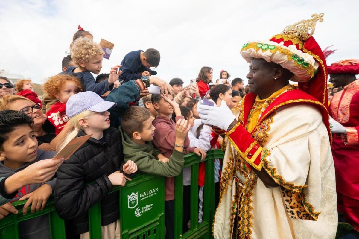 Llegada de los Reyes Magos de Oriente a Gáldar