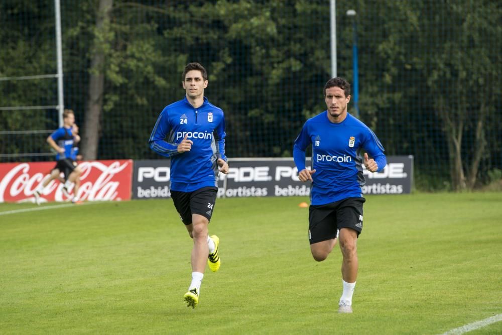 Entrenamiento del Real Oviedo