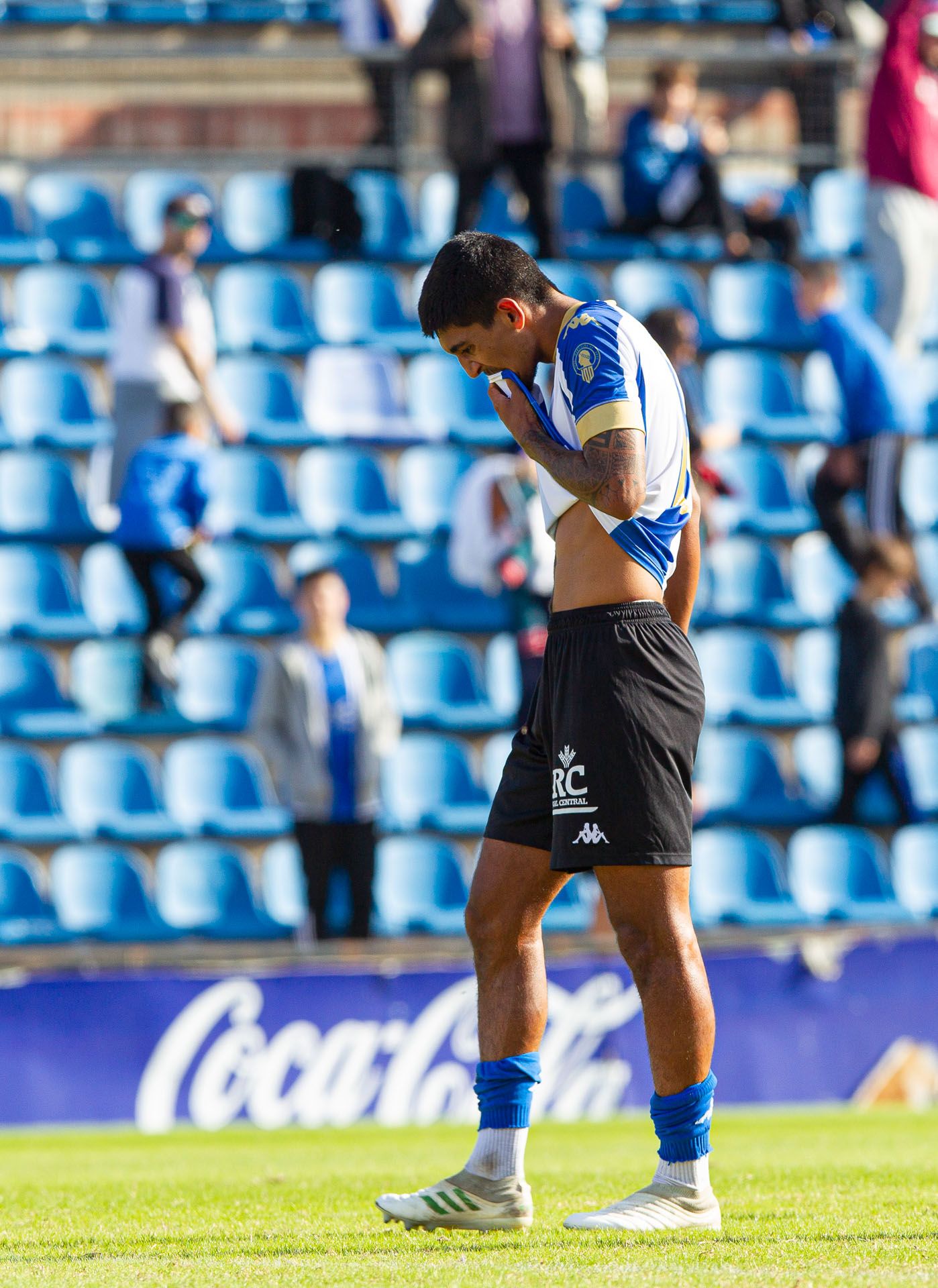 La afición del Hércules estalla tras la derrota frente al Lleida