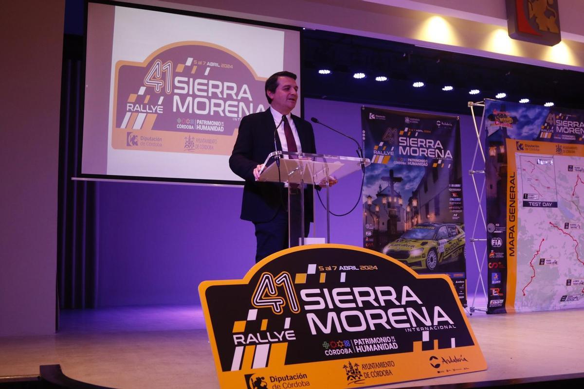 La presentación del recorrido del Rali Internacional Sierra Morena, en imágenes