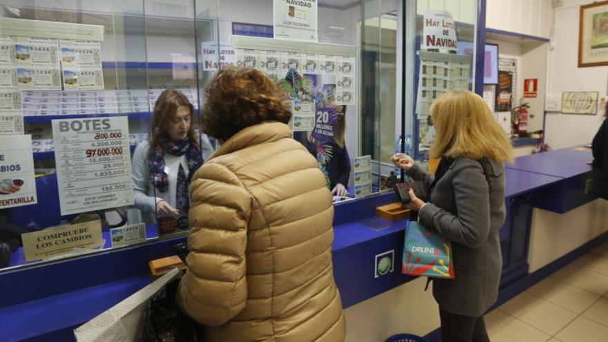 Venta de lotería en Elche