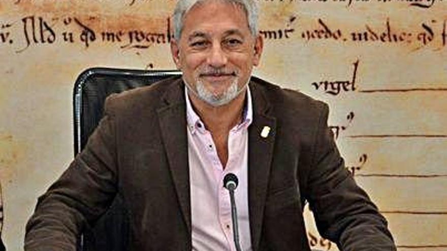 Manuel Burón, coordinador de Izquierda Unida.