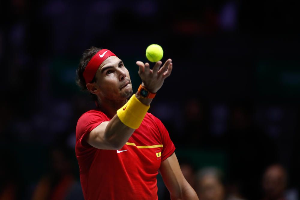 Un Nadal invencible deixa la sisena Davis a Espanya