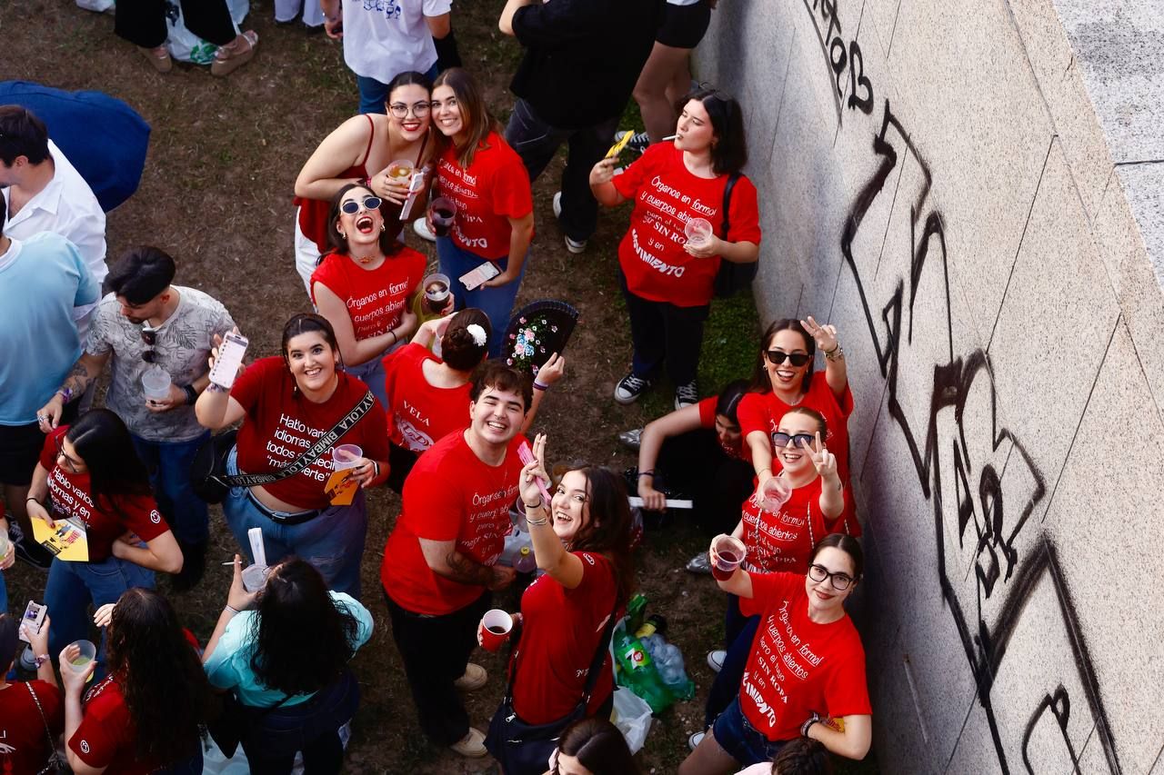 Botellón multitudinario en el miércoles de Feria