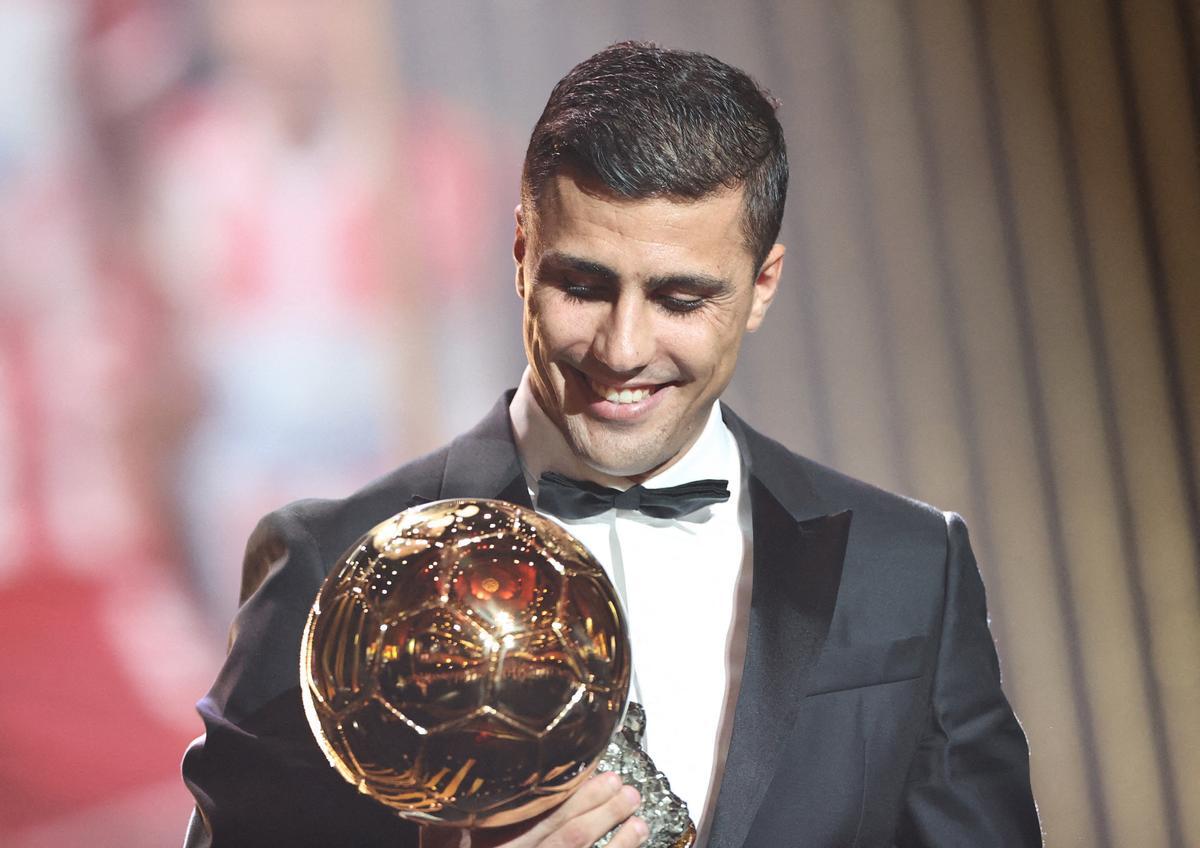 Rodri Hernández ganó el Balón de Oro en 2024
