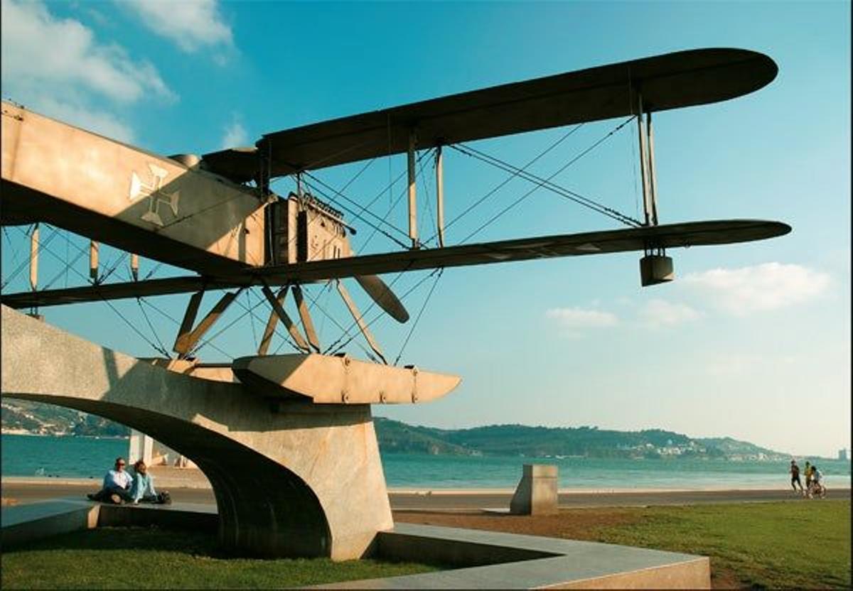 Jardines de Belém, donde
pasear frente a la
desembocadura del río
Tajo.