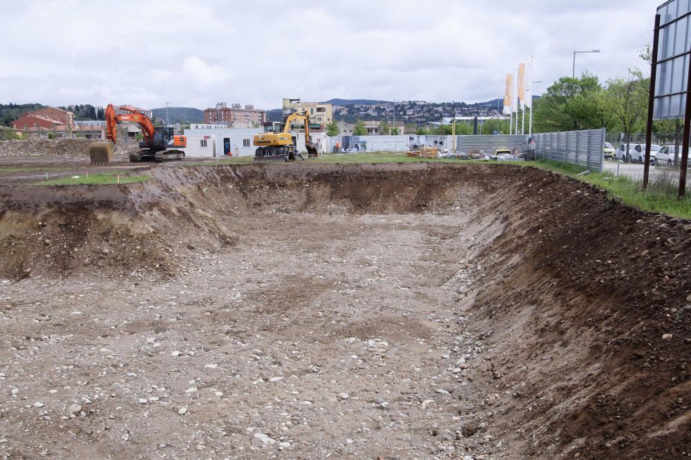 Comença la construcció dels primers 139 habitatges del Pla de Baix Domeny