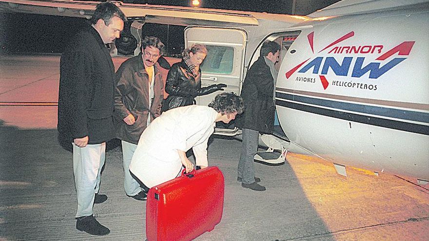 Un vuelo para un trasplante realizado en el HUCA.