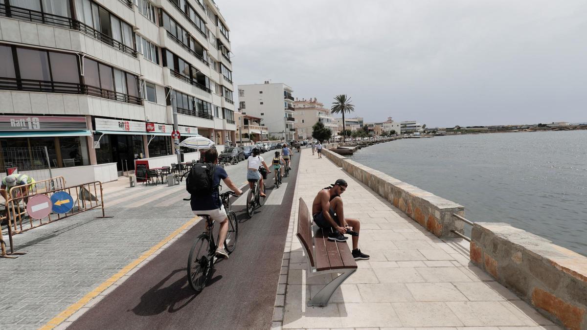 El paseo de Cala Gamba, una de las actuaciones ejecutadas en 2020.