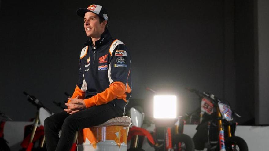 Álex Márquez luce los colores de Repsol Honda.