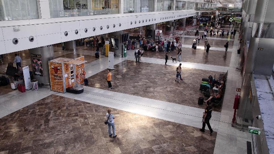 Aeropuerto de Tenerife Sur.