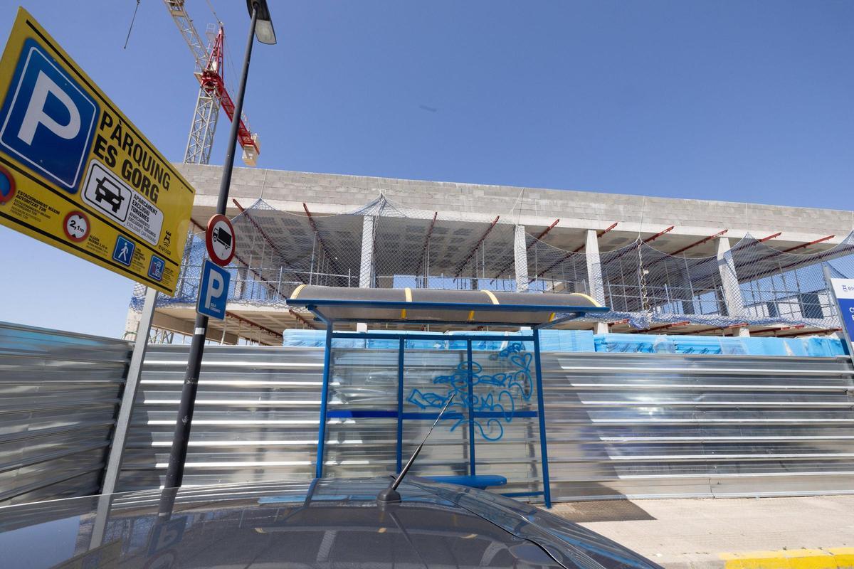 Las obras en el centro de acogida de es Gorg