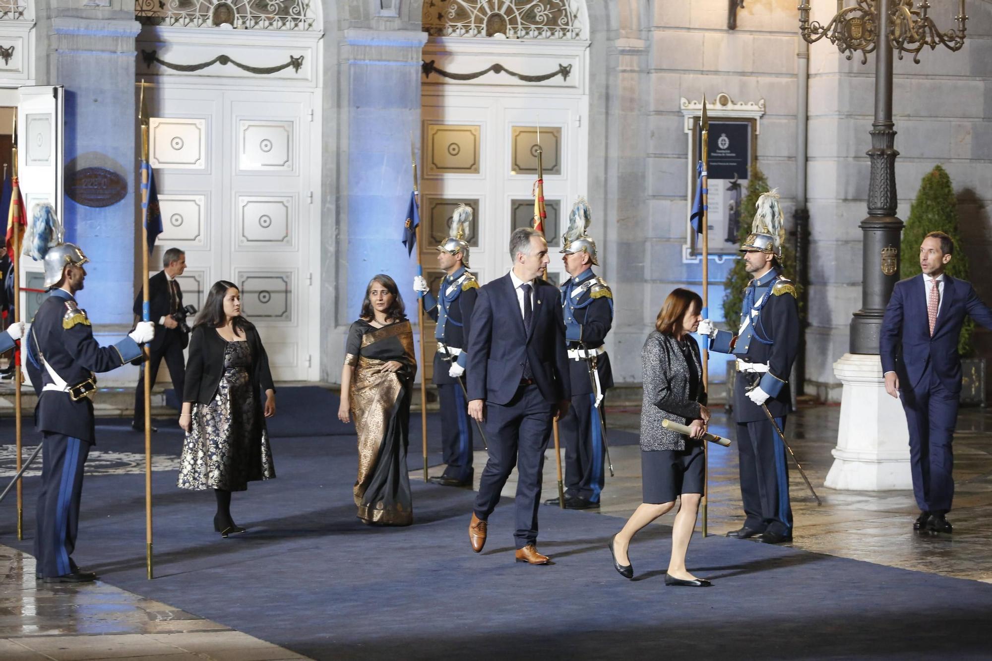 EN IMÁGENES: Así fue la alfombra azul de los Premios Princesa de Asturias 2023