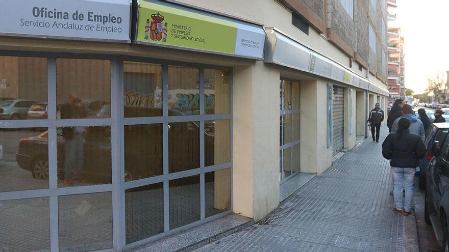 Una oficina de empleo de Málaga capital.