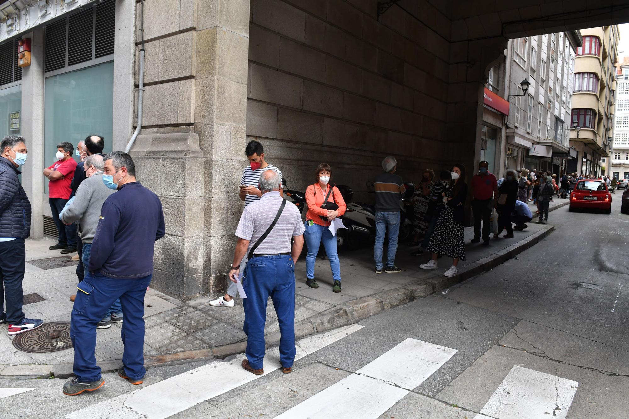 El Banco de España de A Coruña recoge las últimas pesetas