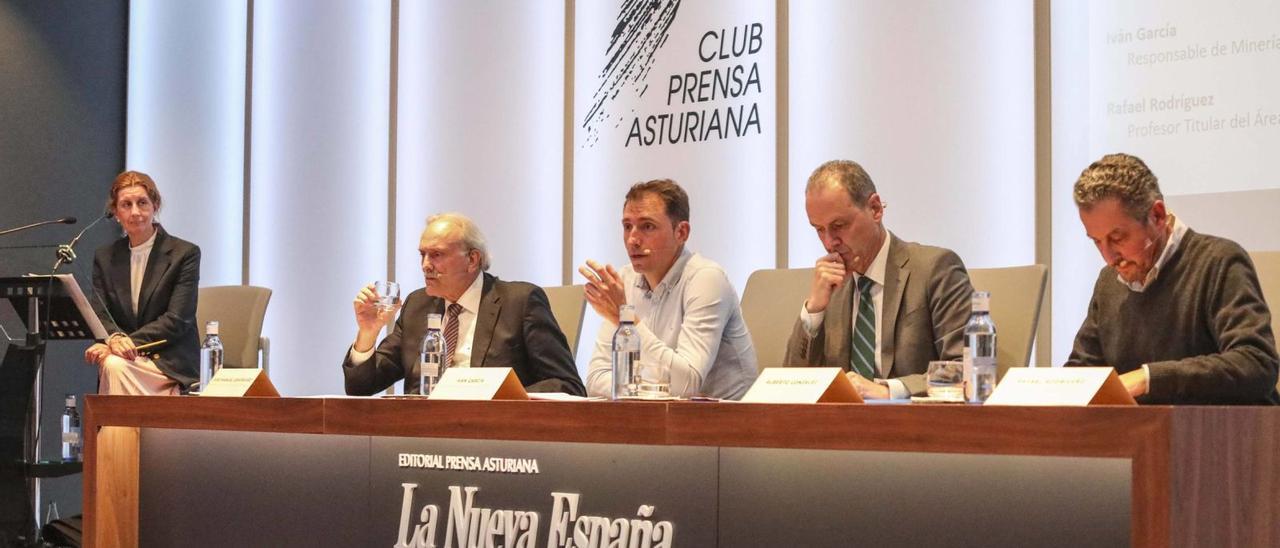 Coloquio, organizado por LA NUEVA ESPAÑA, "La minería del siglo XXI: industria sostenible sin posibilidad de deslocalización"