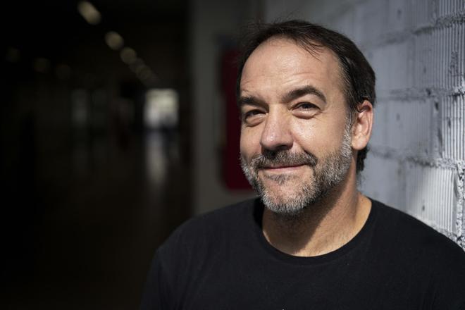 Miquel Carceller, profesor de secundaria en el instituto El Joncar en Barcelona.