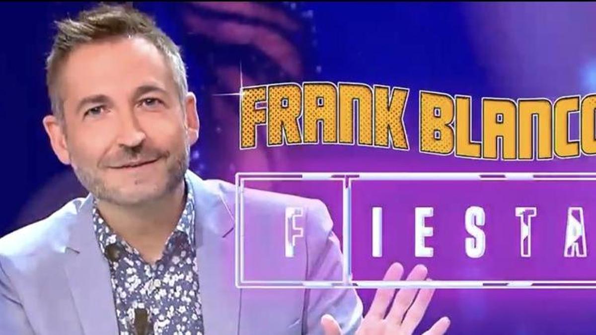 Frank Blanco, de regreso en 'Fiesta'.