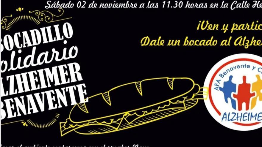 V Bocadillo solidario Dale un bocado al Alzheimer