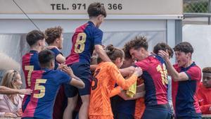 El Cadete B eliminó al Sporting en los cuartos