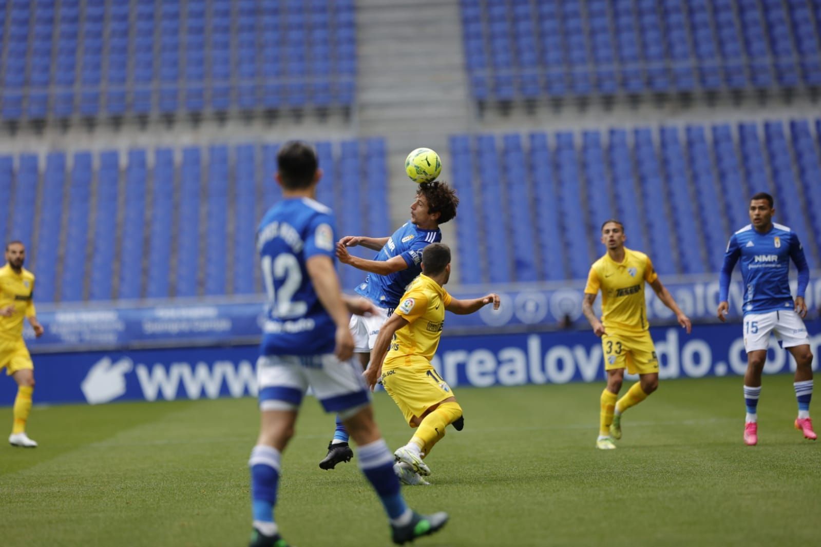 Las imágenes del Real Oviedo - Málaga CF