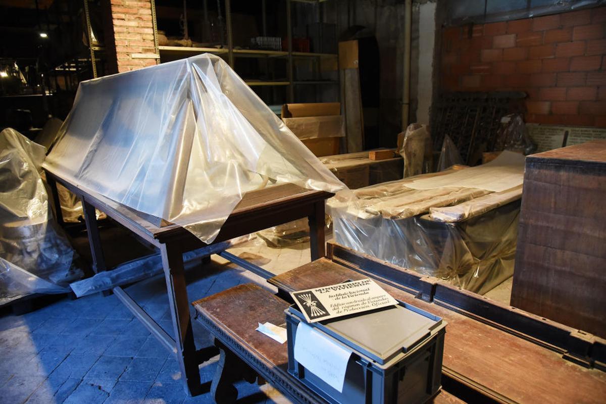 Símbols franquistes al Museu Comarcal de Manresa Símbols franquistes al Museu Comarcal de Manresa