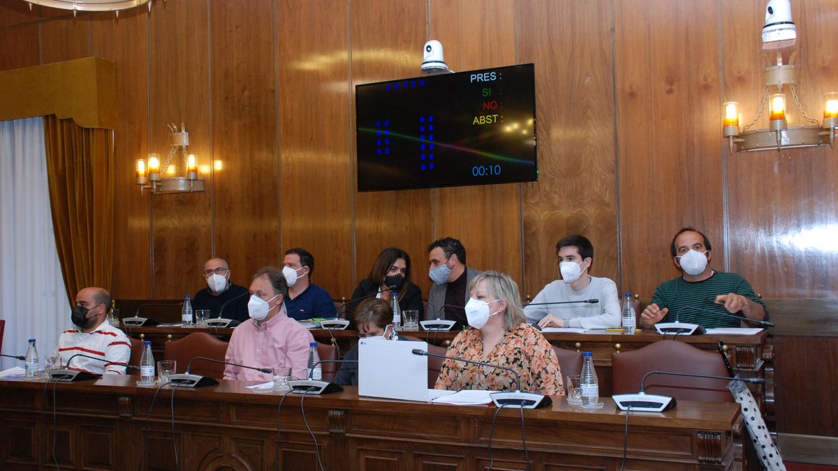 Pleno presencial de la Diputación Provincial de Zamora.