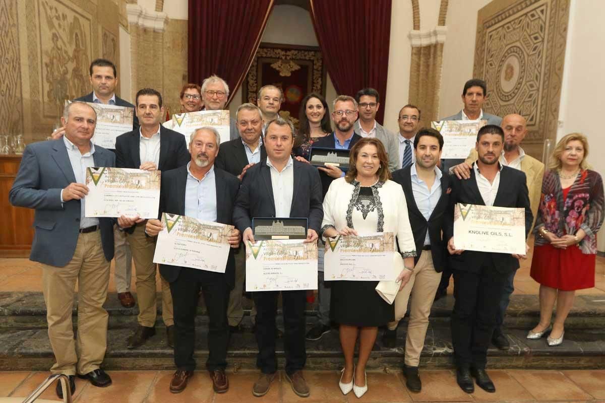 V Concurso ibérico de aceites de oliva virgen extra premios Mezquita 2018