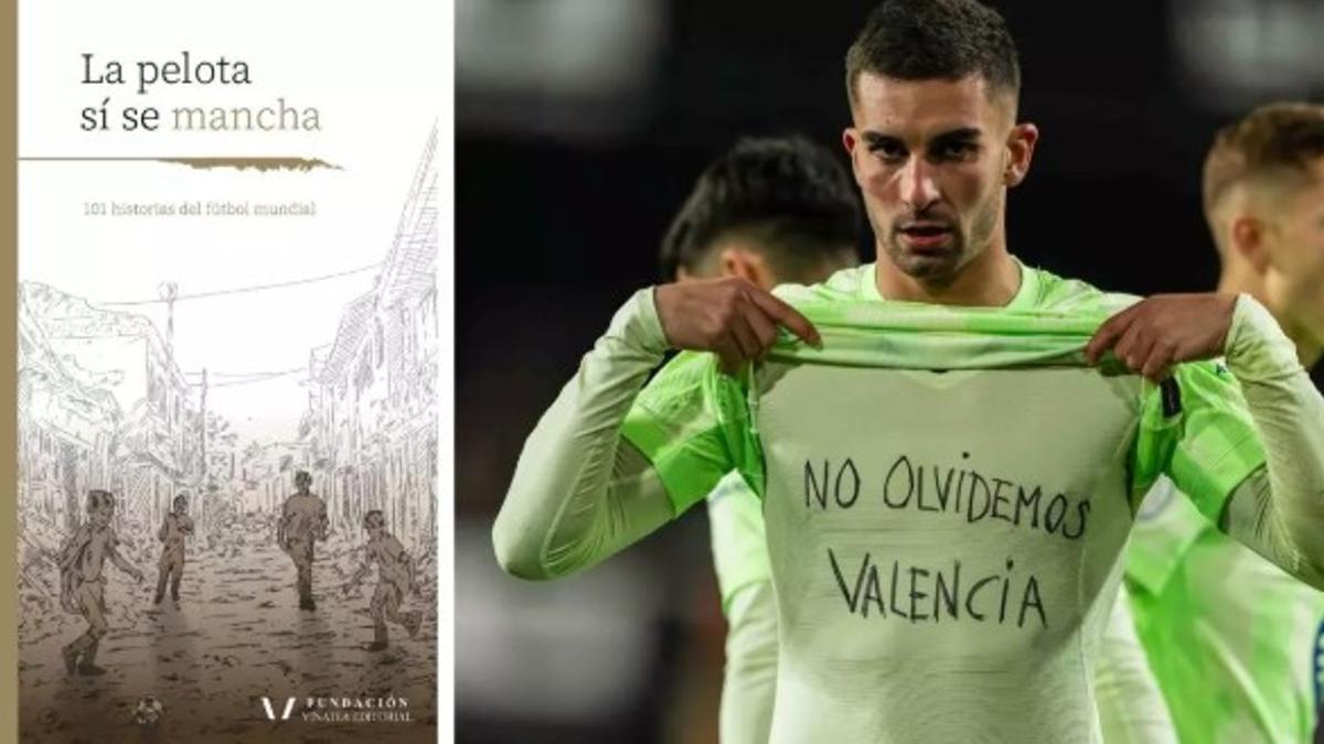 La pelota sí se mancha une el fútbol y las letras ante la dana.