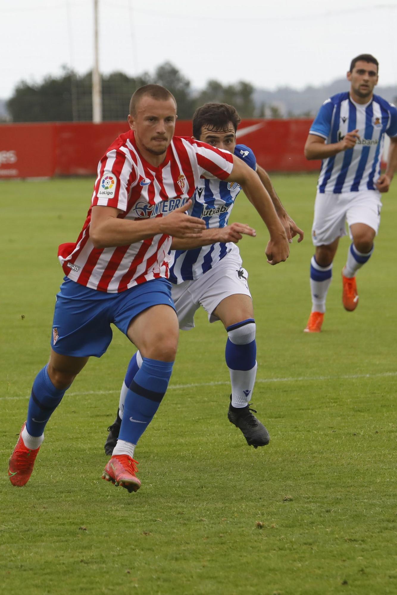 Sporting - Real Sociedad B, en imágenes