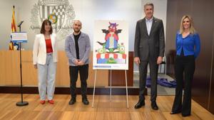 Presentación del diseño del Dimoni de las Festes de Maig 2024 de Badalona