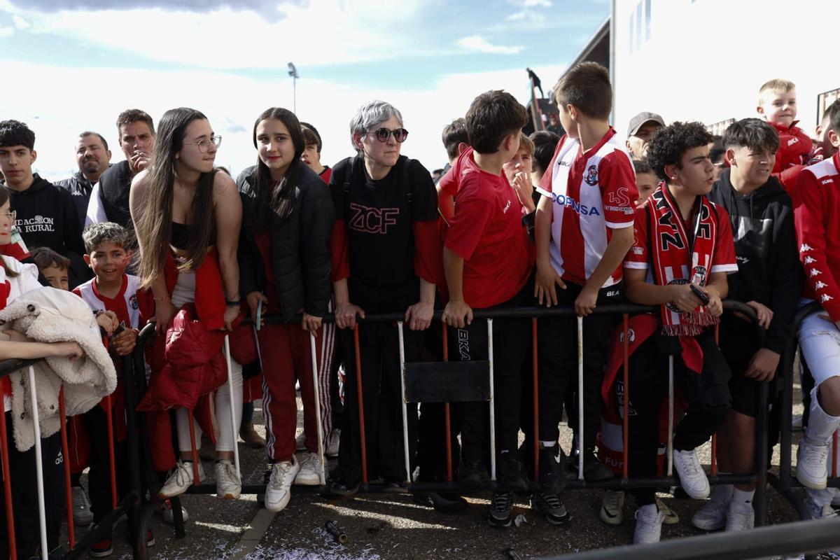 GALERÍA | Así recibió la Fan Zone al Zamora CF antes del partido