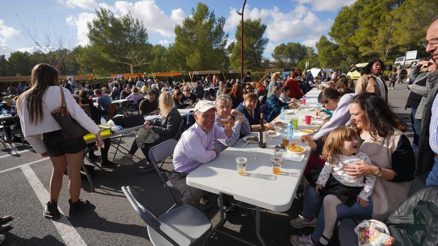 El gran banquete en Sant Llorenç