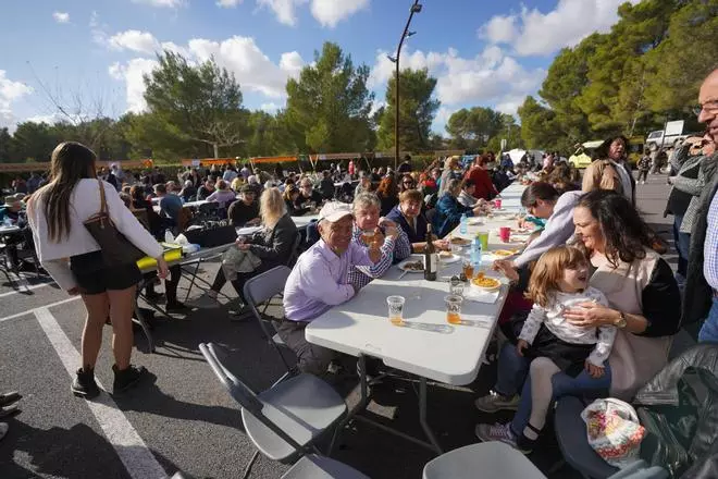 El gran banquete en Sant Llorenç