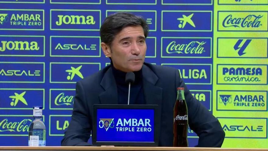 Marcelino: "Sacamos 14 puntos al Betis, 17 al Celta, 20 a la Real; me parecen unos números astronómicos”