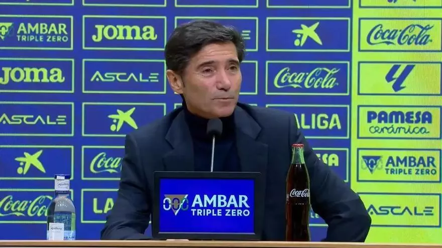 Marcelino: "Sacamos 14 puntos al Betis, 17 al Celta, 20 a la Real; me parecen unos números astronómicos”
