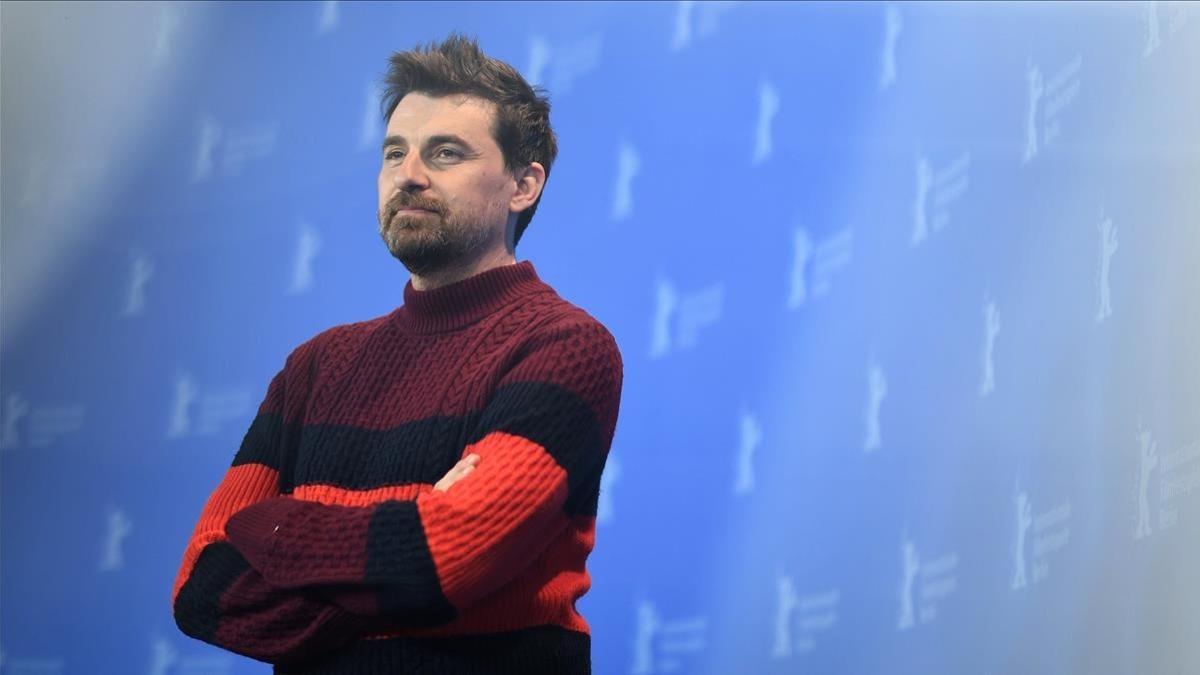 Ramón Salazar, en la presentación en Berlín de 'La enfermedad del domingo'