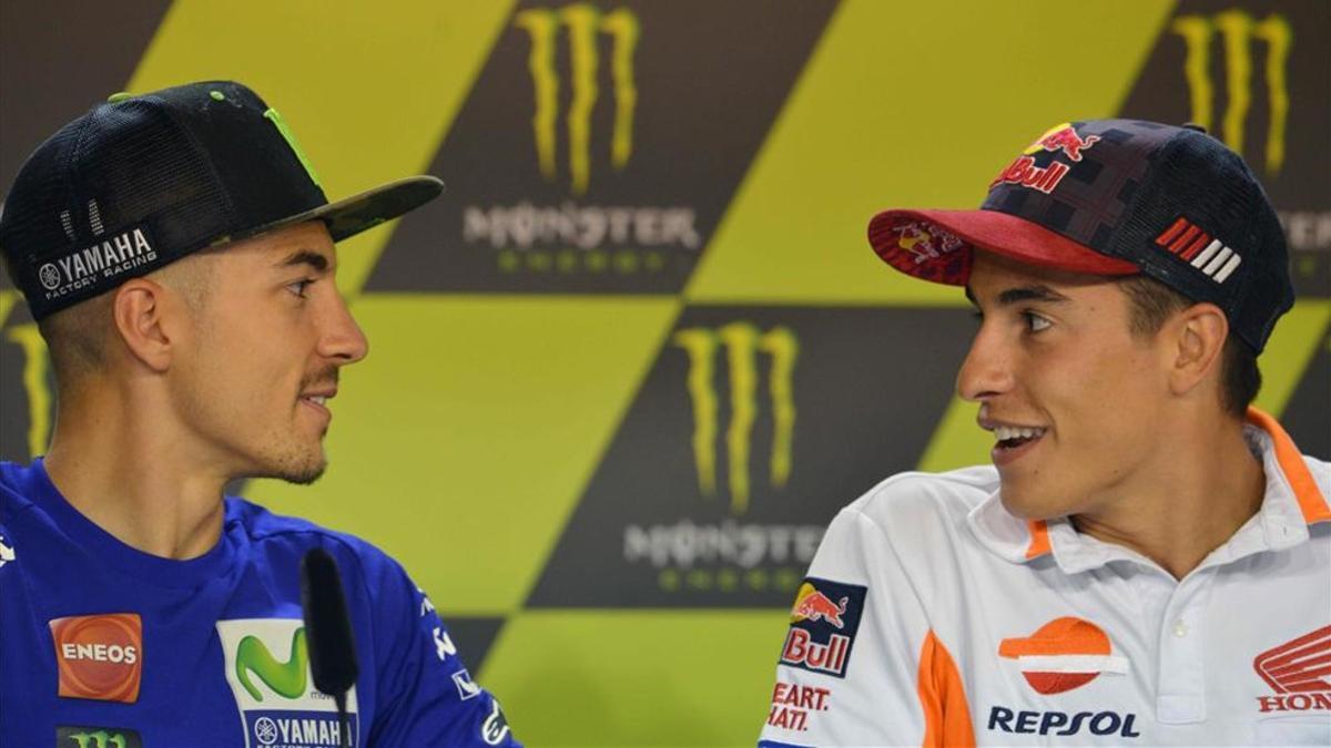 Viñales y Márquez en Brno