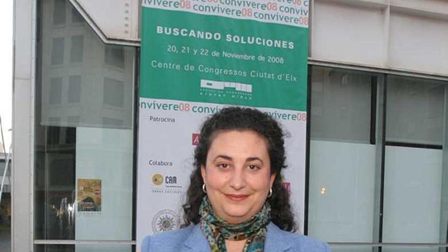 Laura Rojas Marcos ofreció ayer una conferencia en el centro de congresos