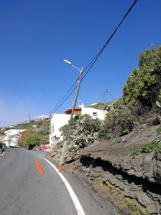 Incidentes por el tercer temporal en Canarias