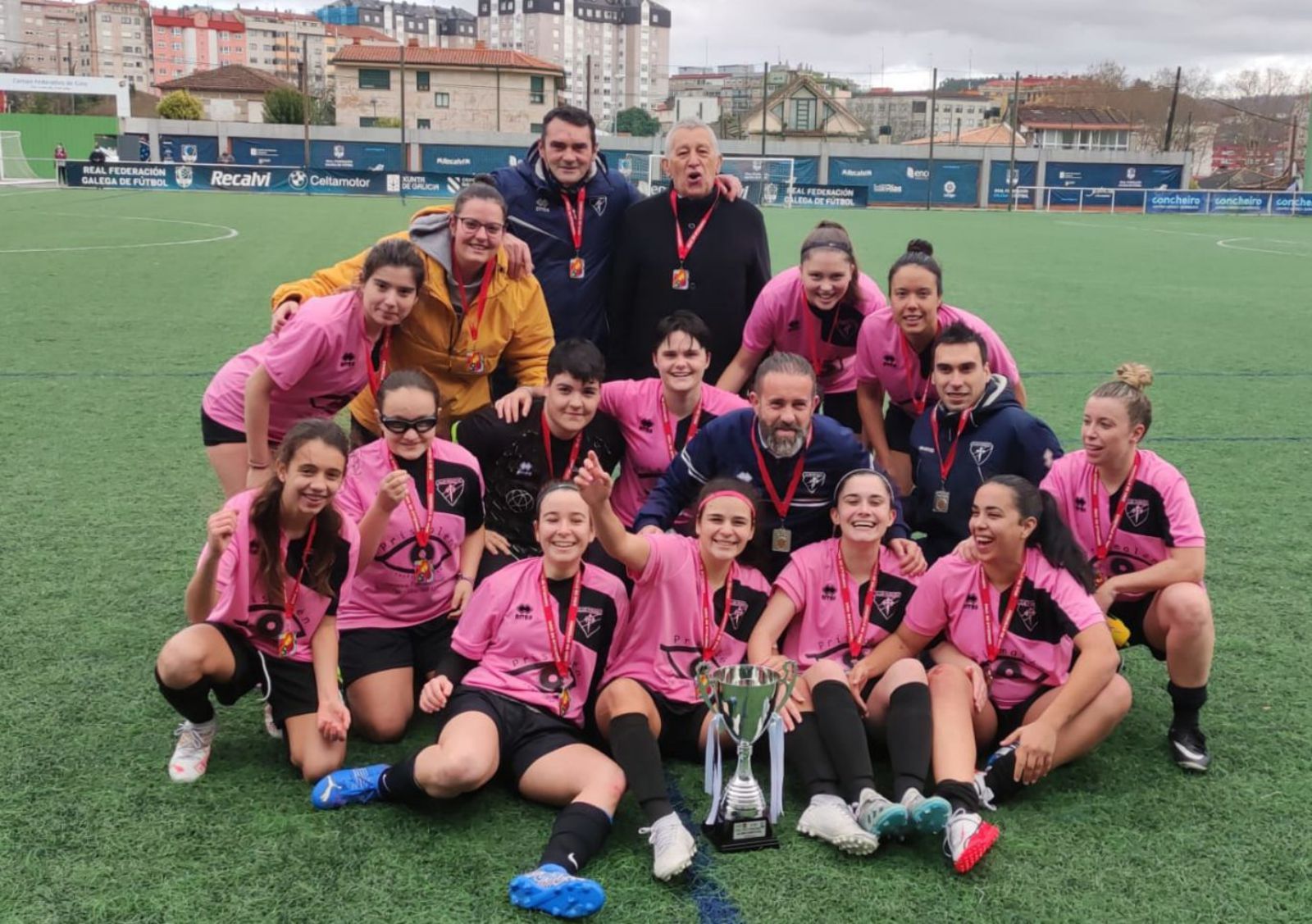 El Peñasco, tras la final de la Copa Vigo que perdieron con el Sárdoma