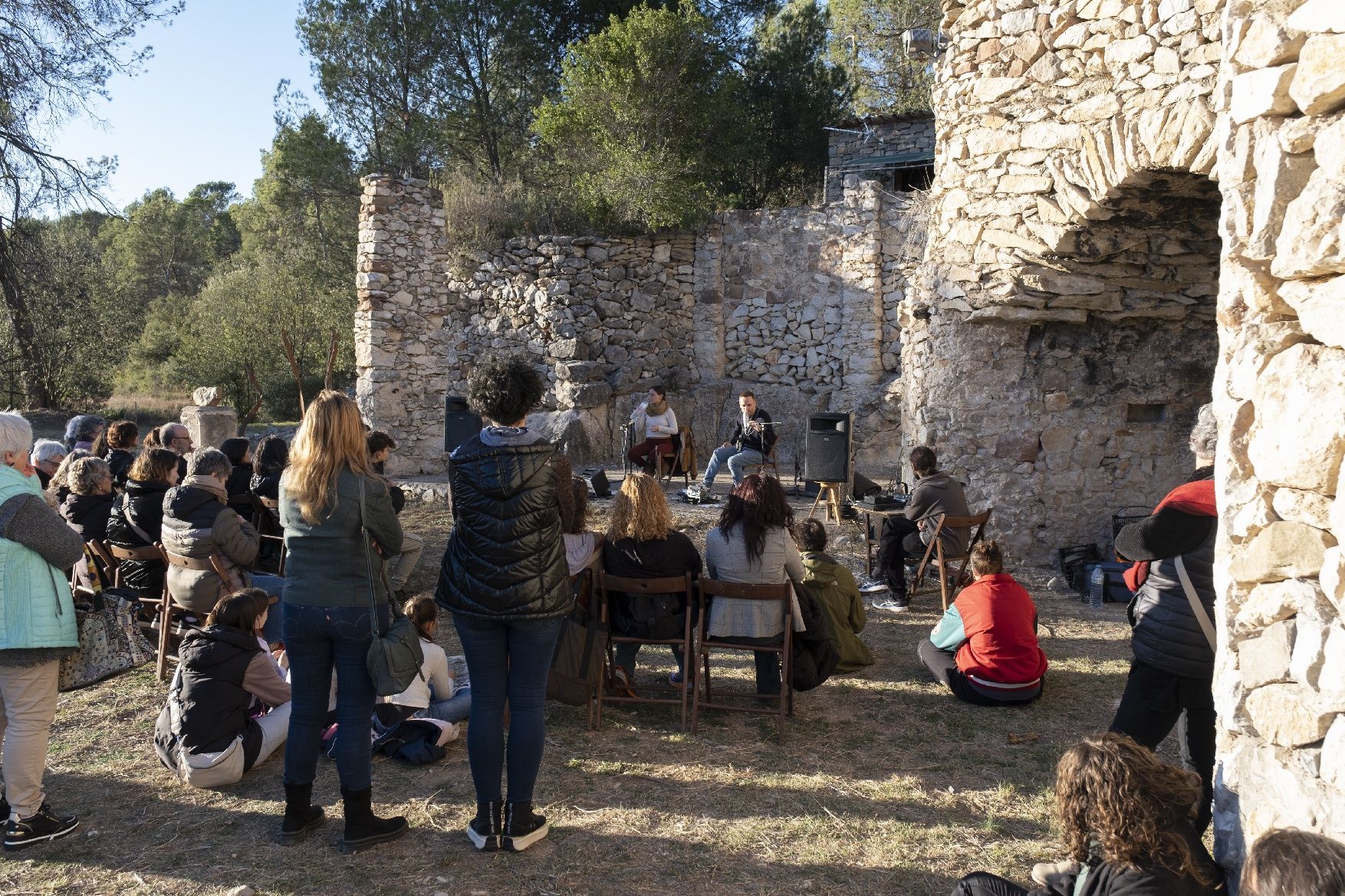 El concert del Forn de la Calç, en imatges